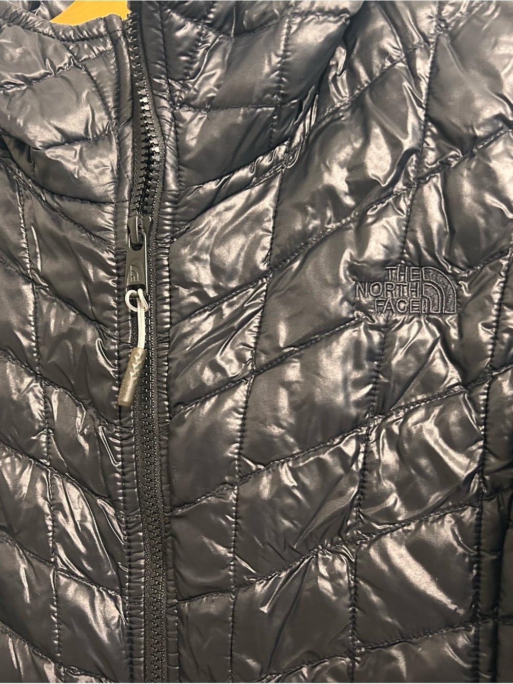 The North Face Black Quilted Hooded Puffer Coat - Picture 3 of 9